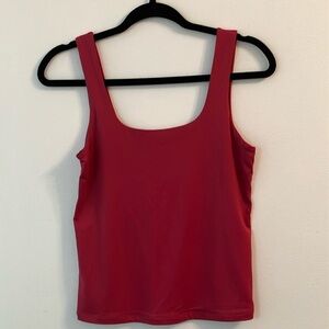 Women's Pink Sleeveless Top